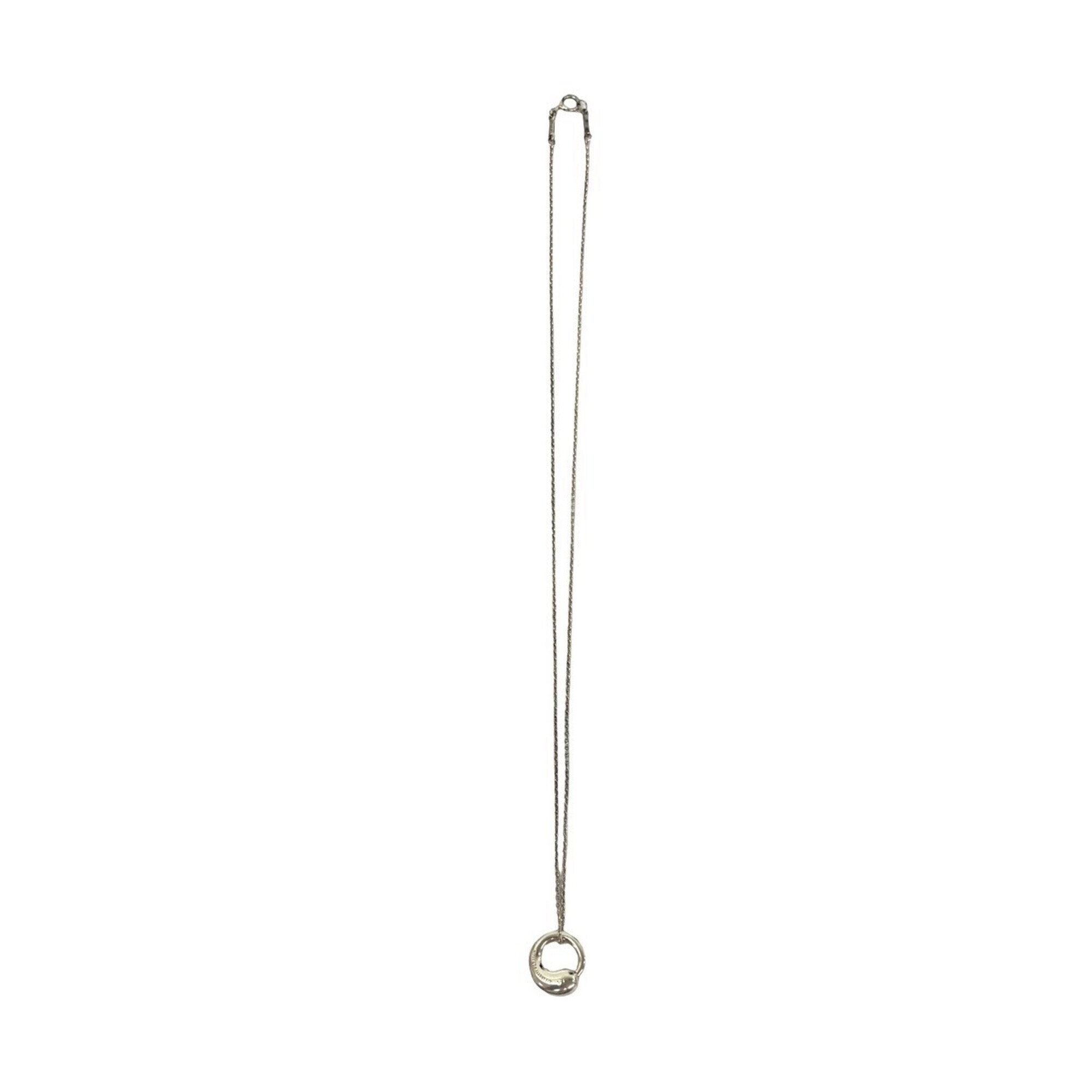 Tiffany&Co. Tiffany Eternal Circle Sterling Silver 925 Necklace Pendant Acces...